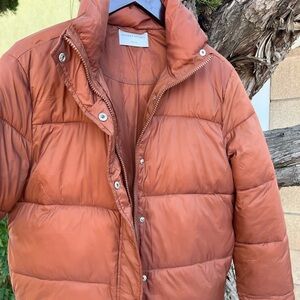 Modern Citizen Terracotta Puffer Jacket